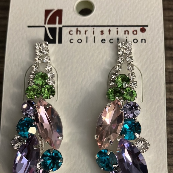 Multi Silver Earrings - Picture 4 of 5